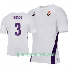 ACF Fiorentina Dres Cristiano Biraghi 3 Gostujući 2018/19 Kratkih Rukava
